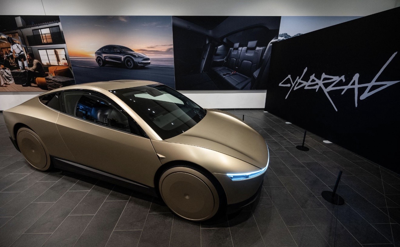 Tesla cybercab Илон Мъск